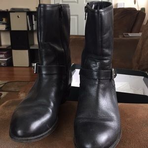 Black above the ankle Ralph Lauren boots
